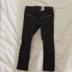 Janie and Jack gently used gray size 4 leggings